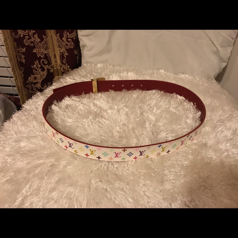 Louis Vuitton Multicolor Belt 100cm”x3cm” =40” - Picture 4 of 8